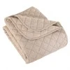 Lovatiesė MOLLY DARK BEIGE, 220x240 cm