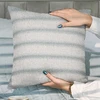 Pagalvės užvalkalas MOLLY LIGHT GRAY, 40x40 cm (2 vnt)