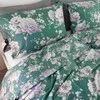 Saules Patalyne Dvipusė PREMIUM mako satino patalynė TURKIO SODAI, 3 dalių, 200x220 cm