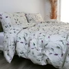 Saules Patalyne PREMIUM satino patalynė SIDABRINIAI LAUKAI, 3 dalių, 200x220 cm