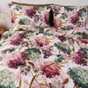 Saules Patalyne Premium satino patalynė HORTENZIJOS PIEVA, 3 dalių, 200x220 cm