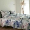 Saules Patalyne PREMIUM mako satino patalynė GĖLIŲ SIMFONIJA, 3 dalių, 200x220 cm