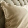 Patalynės komplektas Šilkinis pagalvės užvalkalas MULBERRY BEIGE, 22 momas (M/M), 50x70 cm