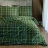 Deluxe satino patalynės komplektas SAMANŲ GAIVA, 3 dalių, 200x220 cm