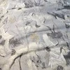 Saules Patalyne Flanelės patalynė vaikams GANDRO SKRYDIS, 100x135 cm