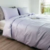 Saules Patalyne PREMIUM satino patalynės komplektas LEVANDER, 2 dalių, 140x200 cm