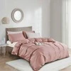 Saules Patalyne PREMIUM satino patalynės komplektas "Dusty Rožinė Royal", 200x220 cm