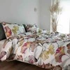Saules Patalyne Satino patalynės komplektas SPALVINGAS RYTAS, 3 dalių, 200x220 cm