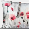 Patalynės komplektas Šilkinis pagalvės užvalkalas POPPY MORNING, 19 momų (M/M)