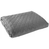Velveto lovatiesė VELVI ANTHRACITE, 220x240 cm (tamsiai pilka)