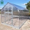 Meistro Kodas Šiltnamis KLASIKA*HOUSE 7 2,35 x 7,17 m (16,85 m2) 6 mm danga