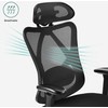 Shopme Ergonominė Biuro kėdė ErgoComfort, juoda