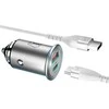 3MK HyperCar Charger 45W 1xUSB-A + 1xUSB-C