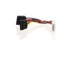 Maitinimo laidas 4World Molex-2xSata 15c