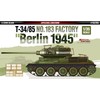 Academy T-34/85 Berlin 1945 tanko surenkamas modelis 1/35, 13295