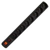 HSK DATA acar S8 FA RACK Juodas 8 AC lizdas (-ai) 230 V 5 m