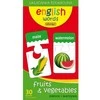 Dėlionė Adamigo Fruits ir daržovės anglų kalba - edukacinis kompleksas 06120