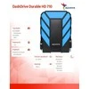 Kietasis diskas Išorinis diskas Adata HD710 Pro USB 3.1 2TB Mėlynas