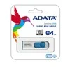 Ištraukiamas atmintukas Adata C008 64GB Baltas/Mėlynas