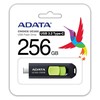 ADATA | FlashDrive | UC300 | 256 GB | USB 3.2 Gen 1 | Juodas/Žalias