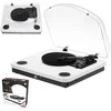 Patefonas Adler AD-1914W su USB ir Bluetooth, baltos spalvos
