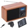 Radijo imtuvas Adler AD 1184 Radio DAB+ Bluetooth, Rudos/Juodos spalvos