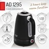 Adler | Virdulys | AD 1295b | Electric | 2200 W | 1.7 L | Nerūdijantis plienas | 360° rotational base | Juodas