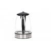 Adler | Virdulys | AD 1225 | Standard | 2000 W | 1.7 L | Glass | 360° rotational base | Nerūdijantis plienas/Transparent
