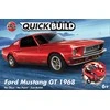 Airfix Plastikinis automobilio modelis Quickbuild Ford Mustang GT 1968