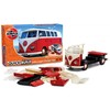 Airfix Model plastikowy QUICKBUILD VW Camper Van raudona