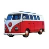 Airfix Model plastikowy QUICKBUILD VW Camper Van raudona