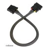 Akasa 4-Pol Molex Extension kabelis – 30cm juodos spalvos