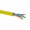 ALANTEC U/UTP kabelis kat.5e PVC 4x2x26/7AWG 100m geltonas
