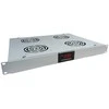 Alantec Ventiliacijos pultas 19 "1U 4 sav., termostatas, pilkas (SA-F-1U-4-T-S)