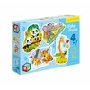 Dėlionė Alexander Multigra Baby Puzzle 4in1 Laukiniai gyvūnai