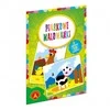 Alexander Sand Coloring Books Creative Set - 2 Pictures: Cow and Chicken ZA6082