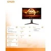 Monitorius AOC C27G2Z3/BK | 27 " | VA | FHD | 16:9 | 280 Hz | 1 ms | 1920 x 1080 pikselių | 300 cd/m² | HDMI jungtys quantity 2