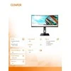 Monitorius AOC CU34P2A 34 colių VA lenktas 3440x1440 H/A 150mm 100hz FreeSync Premium ULTRAWIDE USB HOB GARSIAKARIAI DPx1 HDMIx2 VESA 100x100 PRO LINE