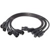 APC maitinimo laido jungiklio maitinimo laido rinkinys (5 vnt.), C13–C14, 0,6 m (AP9890)
