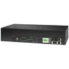 APC stovas ATS, 230V, 32A, (16)C13 (2)C19 išvestis, 2U, IEC 309 32A 2P+E (2) (2,44m)