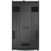 APC NETSHELTER SX GEN 2, 42U SERVER RACK ENCLOSURE 600MM X 1070MM W/ SIDES Juodas