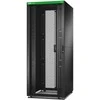 Schneider Electric APC EASY RACK 800MM/42U/800MM WITH ROOF, SIDE PANEL,CASTORS,FEET AND 4 BRACKETS, NO BOTTOM, Juodas