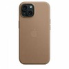 iPhone 15 FineWoven Case with MagSafe - Taupe
