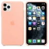 Apple iPhone 11 Pro Max Silikoninis dėklas - Grapefruit