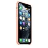 Apple iPhone 11 Pro Max Silikoninis dėklas - Grapefruit