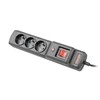 ARMAC M3/25/CZ Armac Surge Protection MULTI M3 (3 lizdai) 2.5m juodas
