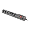 ARMAC M6/45/CZ Armac Surge Protection MULTI M6 (6 lizdai) 4.5m juodas