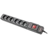 ARMAC M6/25/CZ Armac Surge Protection MULTI M6 (6 lizdai) 2,5m juodas