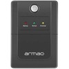 ARMAC UPS Home Line-Interactive H/650E/LED/V2 650VA 2x French Outlets USB-B LED