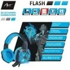 ART SLA FLASH ART GAMING Ausinės su mikrofonu FLASH illuminate
